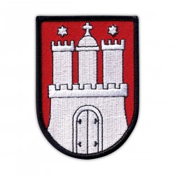 The coat of arms of Hamburg