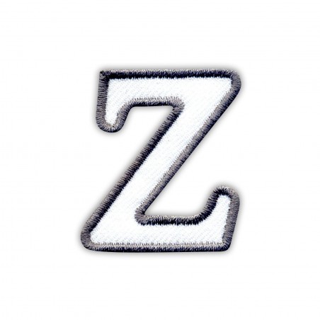 Letter Z - white