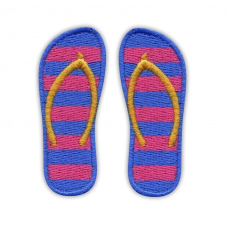 Flip-flops - blue&pink