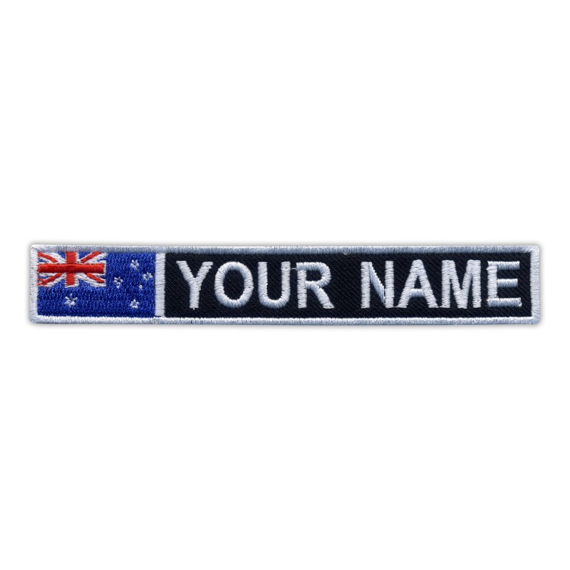Name Patch with flag of Australia