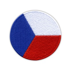 Czech Air Force Roundel - edge in 3 colours