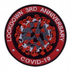 LOCKDOWN 3RD ANNIVERSARY COVlD - red
