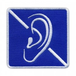 DEAF Sign - symbol for deafness