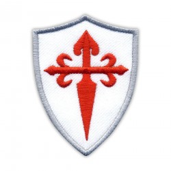 Red Cross of Saint James on the white shield