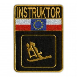 Ski instructor - yellow color