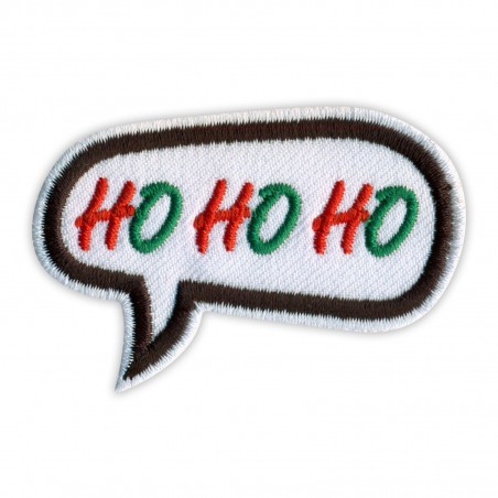 Speech Bubble - HO HO HO - Merry Christmas