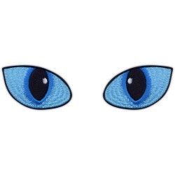 Cat eyes BLUE - in daylight BIG