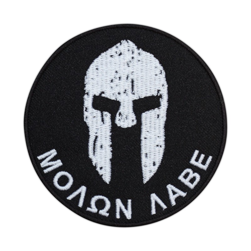 Molon Labe - Spartan Helmet, broken by battles