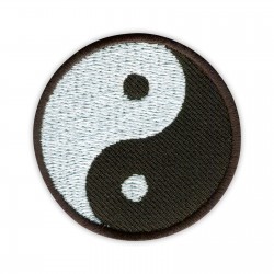 Yin Yang with black border