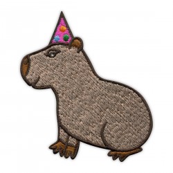 Capybara with Party Hat