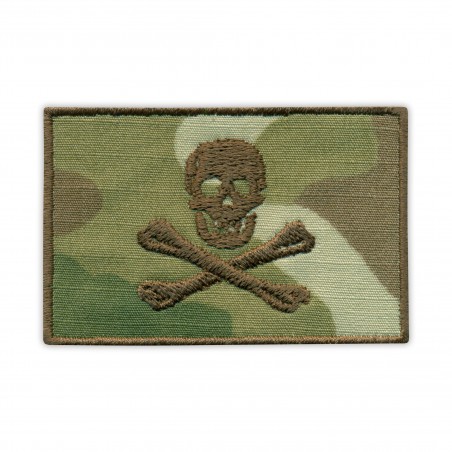 Flag of Pirates - Jolly Roger - camouflage multi cam