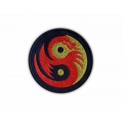 Yin Yang (red and yellow flame)