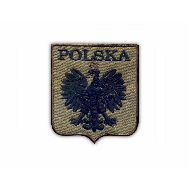 Polish coat of arm (olive background)