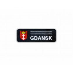 GDANSK with the emblem of the city