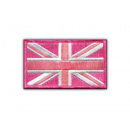 Flag of Great Britain - pink