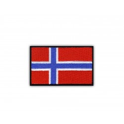 DRAPEAU ROYAUME NORVEGE ancien flag NORGE norwegian Norway SCRATCH SNAKE PATCH 