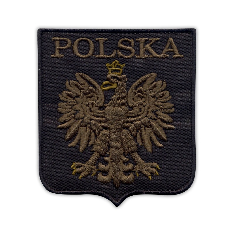 Polish coat of arm (olive eagle)