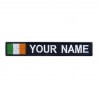Name Patch with flag of Ireland