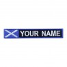Name Patch with flag of Scotland
