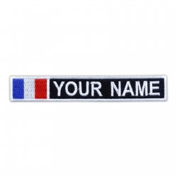 Name Patch with flag of France