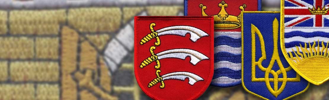Embroidered Patches of Coat of Arms